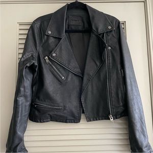 Blank NYC black leather jacket